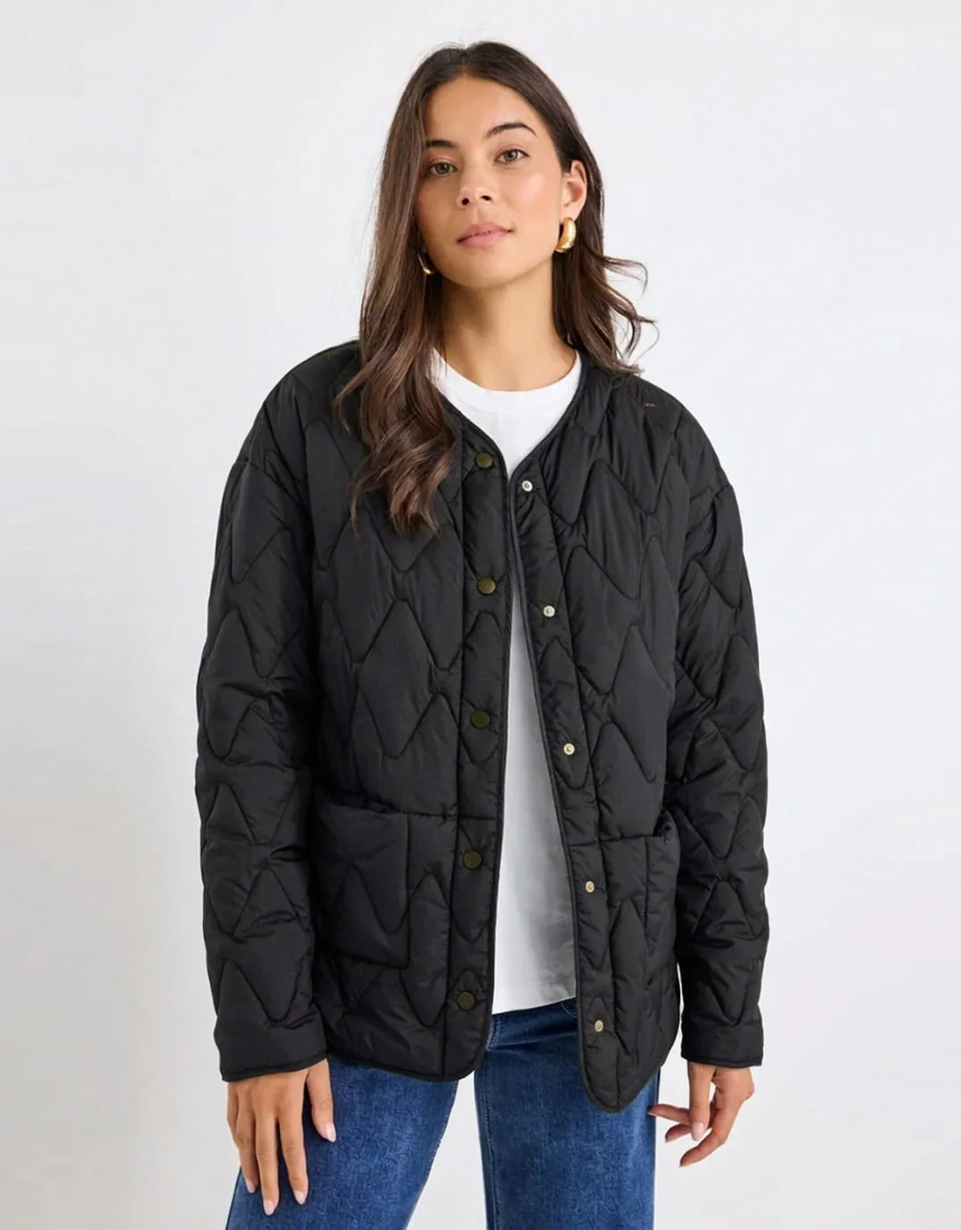 Frankly Puffer Jacket - Black